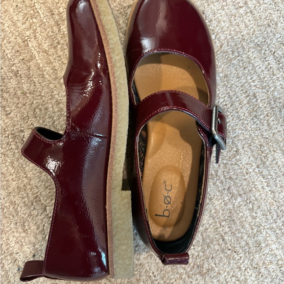 BOC lara maroon mary jane flats only worn once - Picture 4 of 4